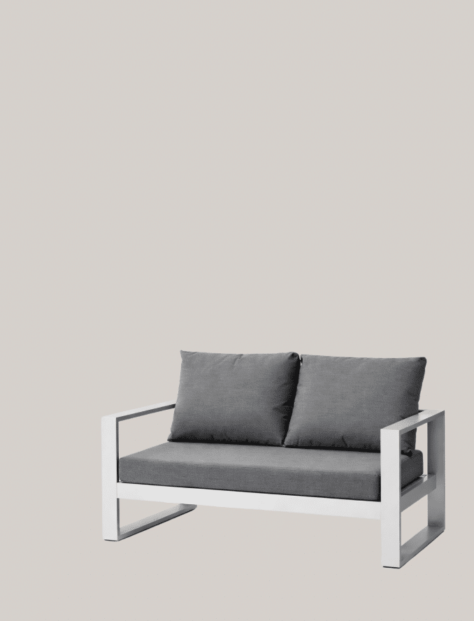 Sillón doble - Ext- Gris oscuro 0